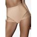 Plus Size Women's Shaping Brief with Lace Firm Control 2-Pack by Bali in Light Beige (Size L)