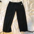 Adidas Pants & Jumpsuits | Adidas Capri Pants With Drawstrings | Color: Black | Size: M
