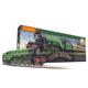 Hornby Train Set - R1255M Flying Scotsman Analogue OO Gauge Locomotives Model Railway Train Sets, Starter Electric Model Train Kits - Steam Engine Model Building Kits, 1:76 Scale Model Train Gifts