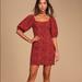 Free People Dresses | Adorable Free People Dress | Color: Blue/Red | Size: M