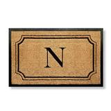 Pembrook Monogrammed Coco Door Mat - 30" x 48", B - Frontgate