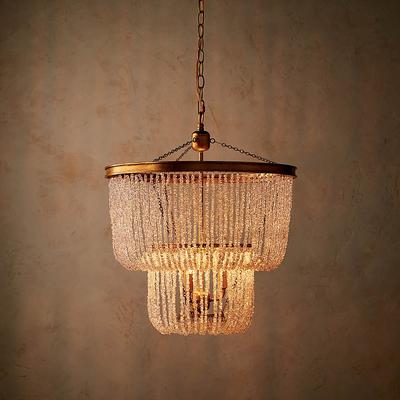 Tess Crystal Chandelier - Frontgate