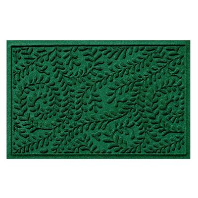 Water & Dirt Shield Boxwood Door Mat - Bluestone, 35" x 59", No Mongramming - Frontgate