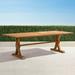Teak Rectangular Farmhouse Dining Table - Weathered, Weathered 78" - Frontgate