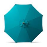 Replacement Canopy for Round Market Umbrella - Aruba, 9' - Frontgate