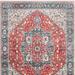 Mandani Performance Area Rug - Charcoal/Blue, 5' x 7'6" - Frontgate