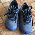 Adidas Shoes | Adidas Alpha Bounce Basketball Shoes Size 7k | Color: Blue/Gray | Size: 7bb