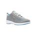 Extra Wide Width Women's Washable Walker Revolution Sneakers by Propet® in Light Grey Blue (Size 10 1/2 WW)