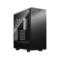 Fractal Design Define 7 Compact Black Brushed Aluminum/Steel ATX Compact Silent Dark Tinted Tempered Glass Window Mid Tower Computer Case