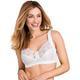 Miss Mary of Sweden Summer Non-Wired Bra with Padded Side Support Full Cup White