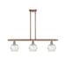 Innovations Lighting Bruno Marashlian Small Deco Swirl 36 Inch 3 Light Linear Suspension Light - 516-3I-AC-G1213-6