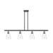 Innovations Lighting Bruno Marashlian Ellery 48 Inch 4 Light Linear Suspension Light - 516-4I-BAB-G394-LED