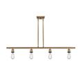 Innovations Lighting Bruno Marashlian Bare Bulb 48 Inch 4 Light Linear Suspension Light - 516-4I-BB-LED