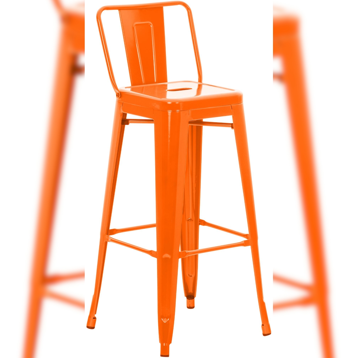 CLP Metall Barhocker Mason orange Image
