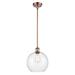 Innovations Lighting Bruno Marashlian Large Athens 10 Inch Cage Pendant - 516-1S-PN-G121-10-LED