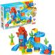 Mega Bloks GNW64 - Mega Bloks Guck-Guck Unterwasserabenteuer, Bauset mit 42 robusten Bausteinen, Spielzeug ab 1 Jahr