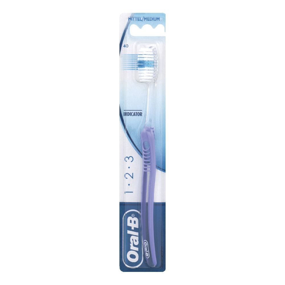 Oral-B® 1 2 3 Indicator Medio Testina 40 mm pz Spazzolino da denti
