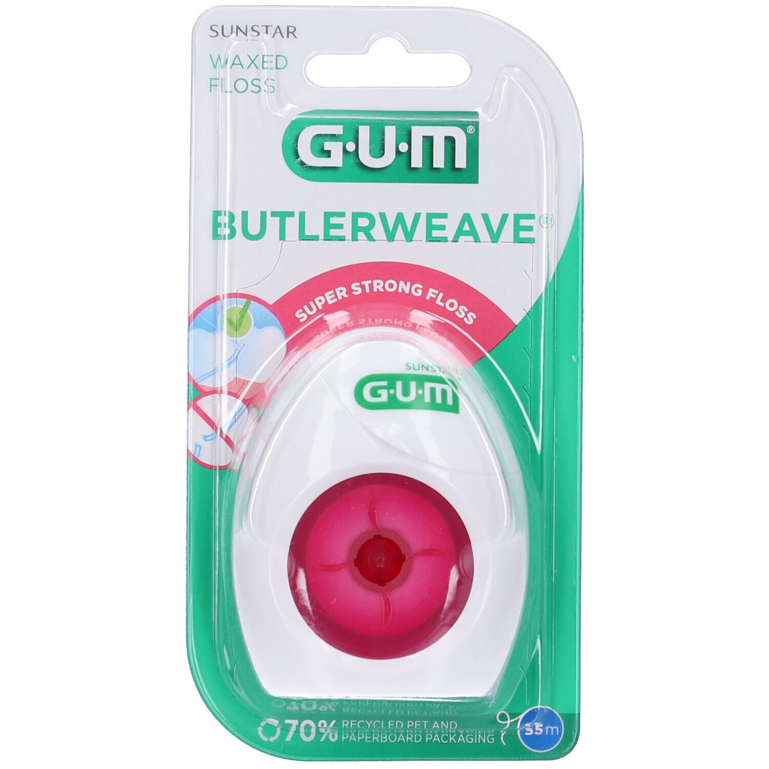 Gum® Butlerweave Waxed Filo 1 pz interdentale