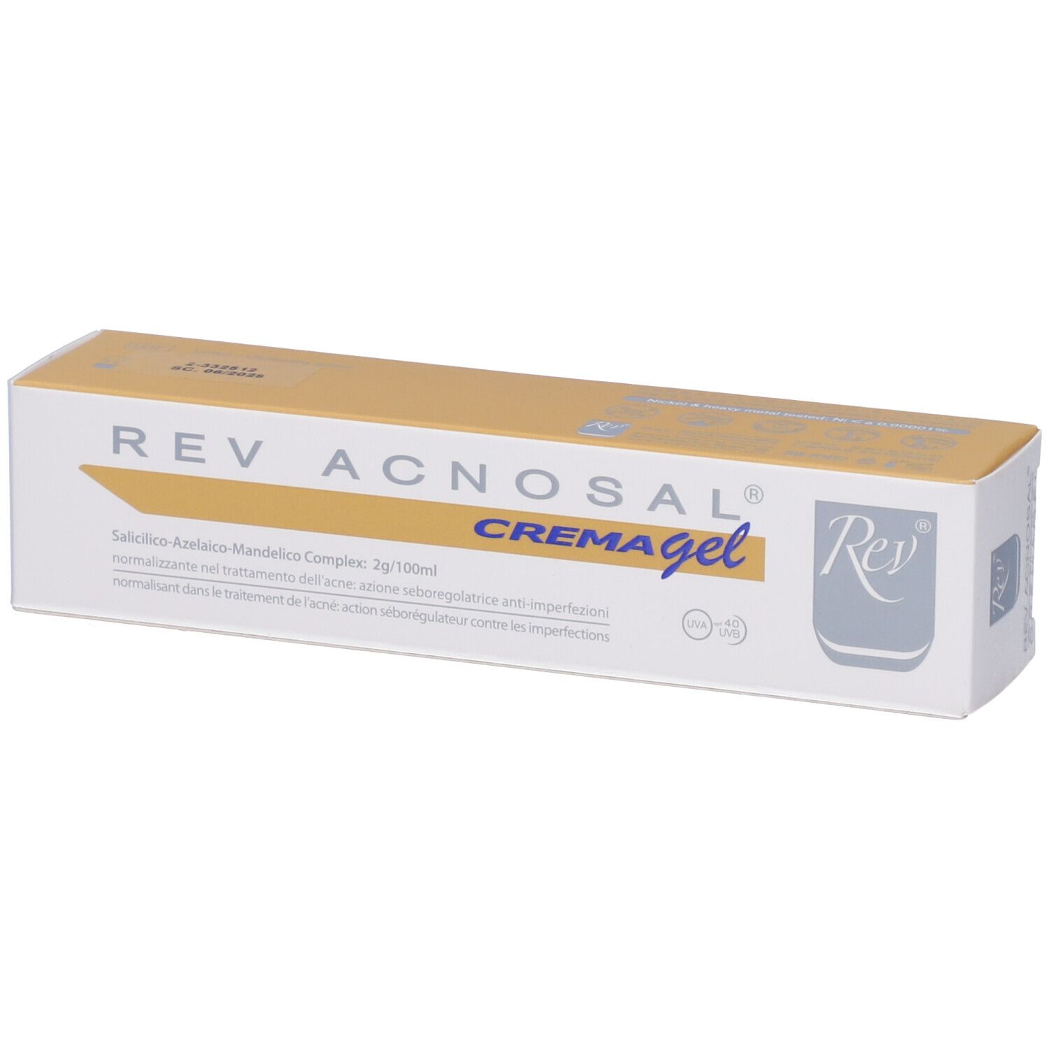 Rev® Acnosal Cremagel® 30 ml Crema