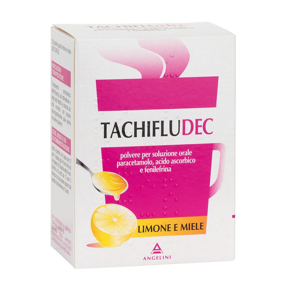 TACHIFLUDEC Gusto Limone e Miele 10 pz Bustina