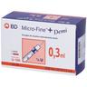 BD Micro-Fine™+ Siringhe 0.3 ml 0.30 mm (30G) x 8 Demì 30 pz