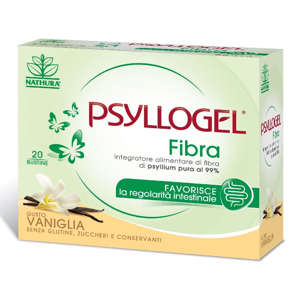 PSYLLOGEL® Fibra Vaniglia Bustine 20 pz Bustina