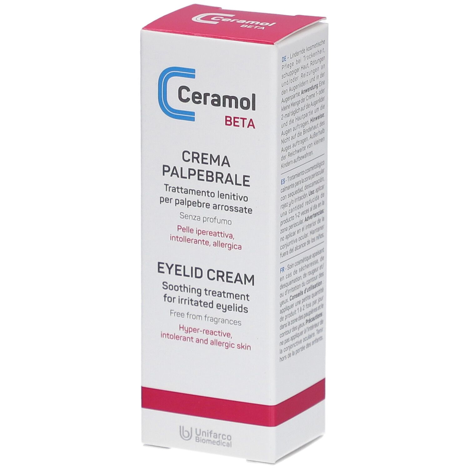 Ceramol Beta Crema Palpebre 10 ml