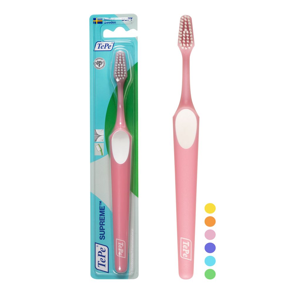 TePe Supreme Soft Spazzolino Con Setole Su Due Livelli 1 pz da denti