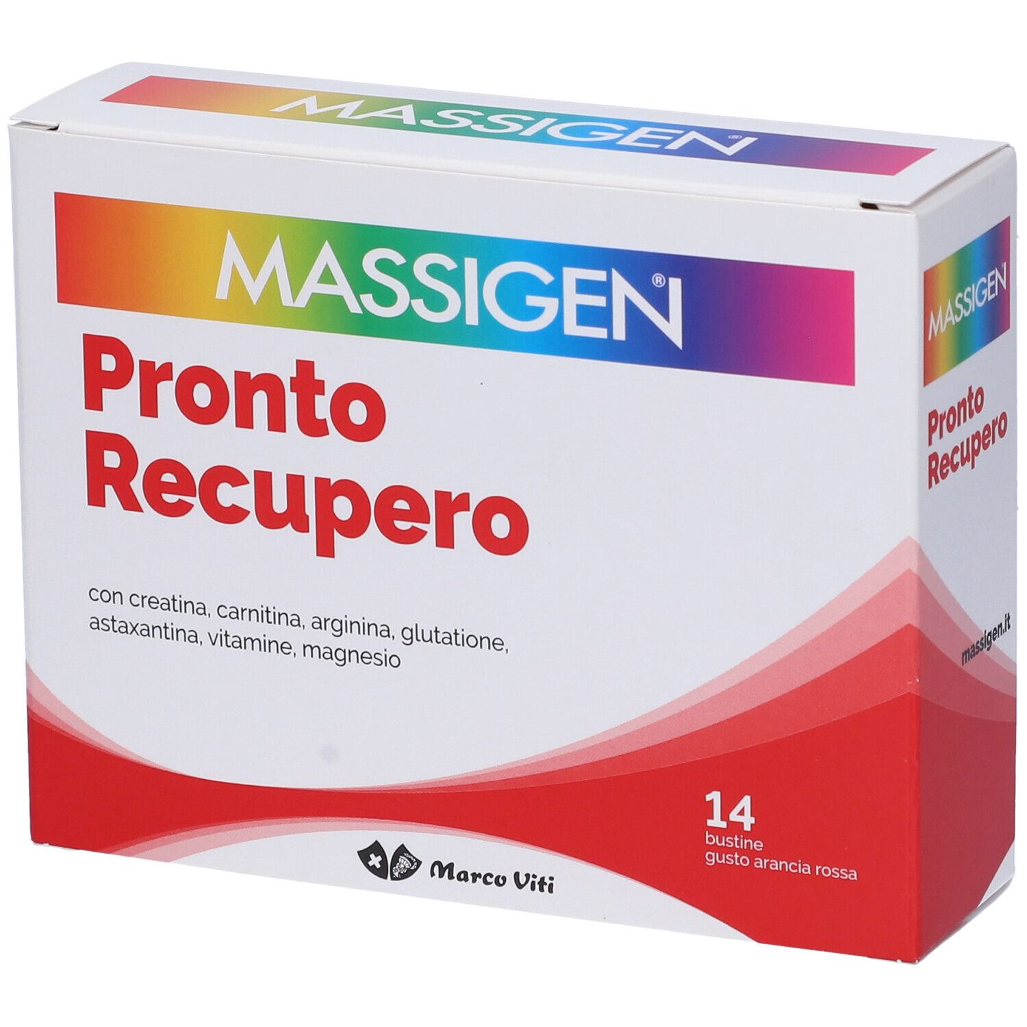 Massigen® Pronto Recupero Bustine Gusto Arancia Rossa - risparmia il 1