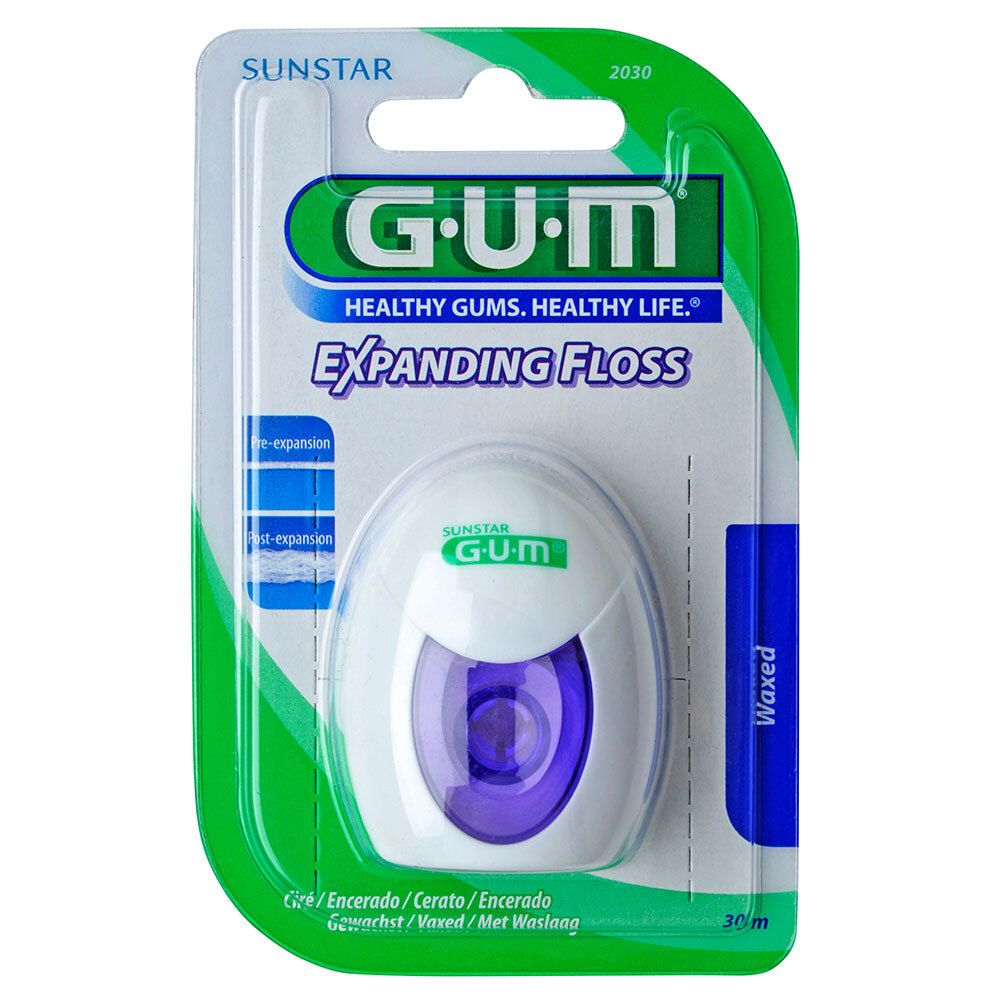 Gum® Expanding Floss Filo Interdentale 30 m interdentale