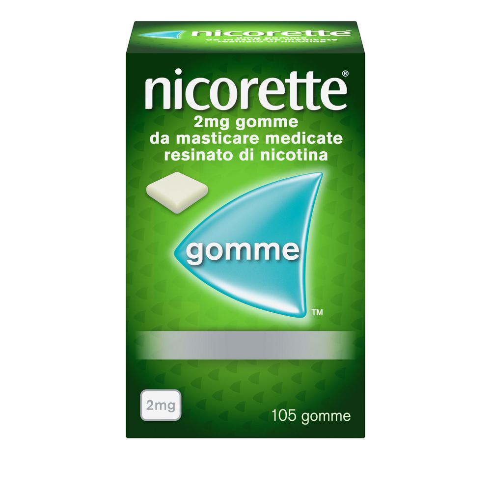 NICORETTE 2 mg gomme da masticare medicate 105 pz Gomme masticabili