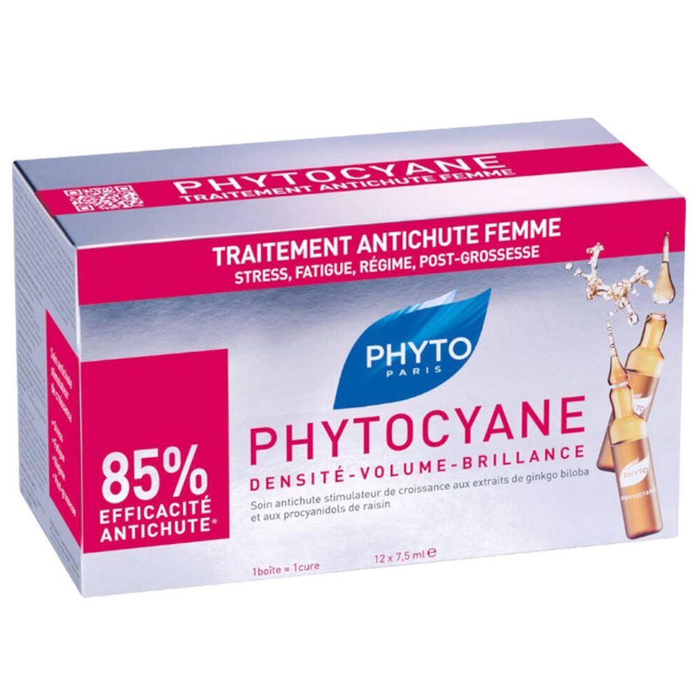 Phytocyane Trattamento Anti-Caduta Donna 12x7,5 ml Fiale