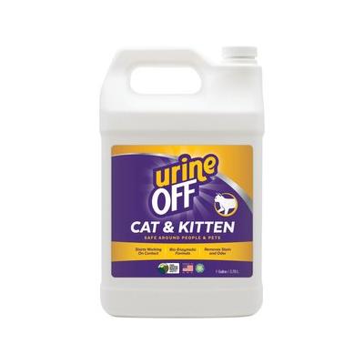 Urine Off Cat & Kitten Formula Stain & Odor Remover, 1-gal bottle
