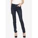 Plus Size Women's High-Waist Skinny Jeans by ellos in Indigo (Size 16)