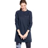 Plus Size Women's Love Tunic Sweatshirt by ellos in Navy (Size 10/12)