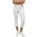 Plus Size Women's Stretch Slim Capris by ellos in White (Size 10)