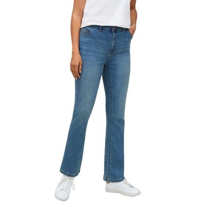 Plus Size Women's Bootcut Stretch Jeans by ellos i...