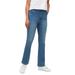 Plus Size Women's Bootcut Stretch Jeans by ellos in Light Stonewash (Size 32)