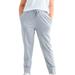 Plus Size Women's French Terry Drawstring Sweatpants by ellos in Heather Grey (Size 1X)