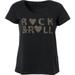 Plus Size Women's Love Ellos Graphic Tee by ellos in Black Rock And Roll (Size 5X)