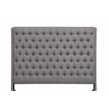 Red Barrel Studio® Shun Panel Headboard Upholstered/Polyester in Gray | 72 H x 4.5 D in | Wayfair 652DD9AA2F1C4CE29C65F7321AA06521