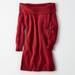 American Eagle Outfitters Dresses | Ae Bodycon Sweater Dress | Color: Red | Size: Xxs