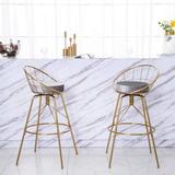 Everly Quinn Rosalynn Swivel Counter & Bar Stool Velvet in Gray/Black | 35 H x 17.5 W x 17.5 D in | Wayfair 4B7870C5FEBA4F68984773936AC1E50E