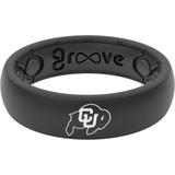 Men's Groove Life Black Colorado Buffaloes Thin Ring