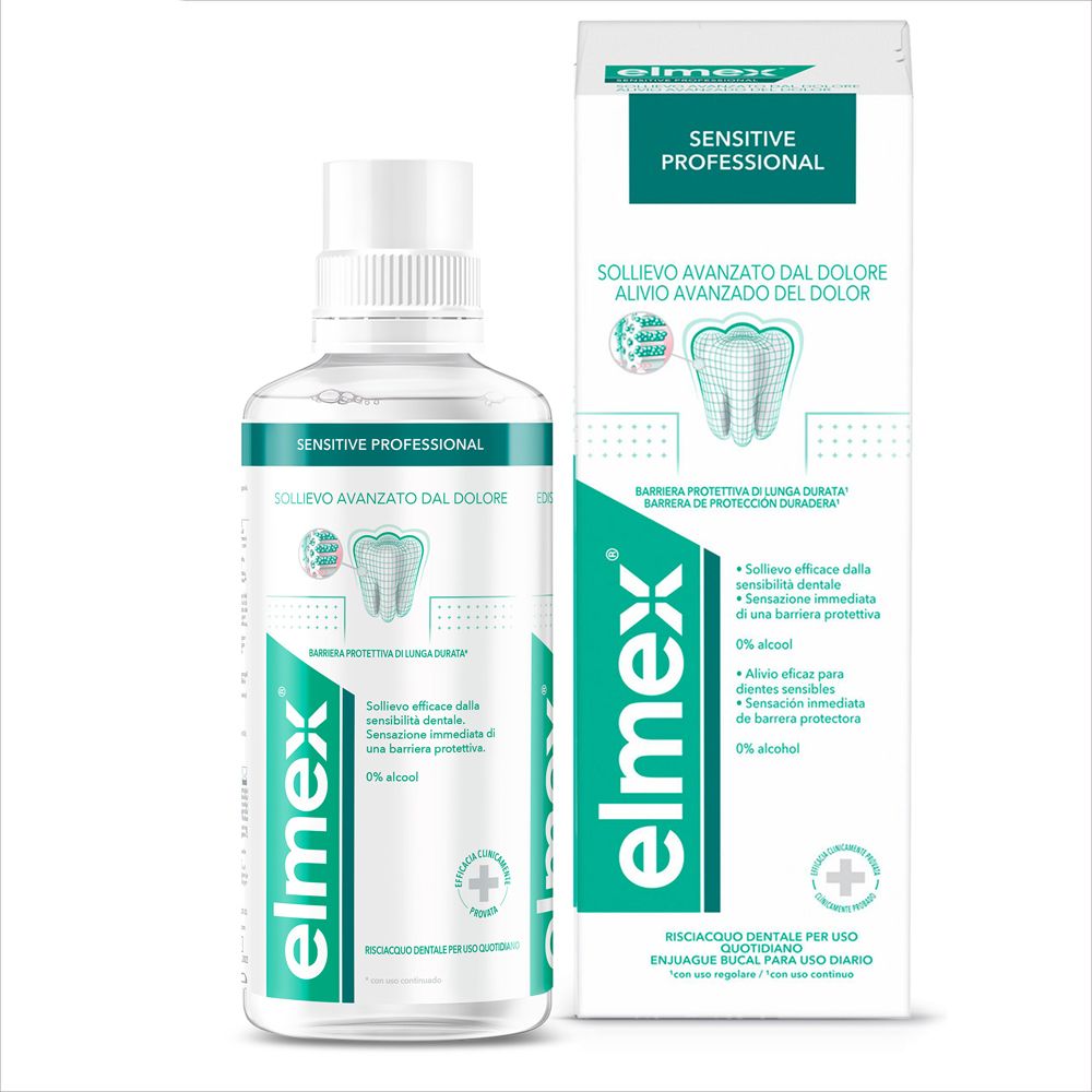 Elmex® Sensitive Professional Collutorio 400 ml