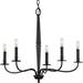 Progress Lighting Durrell 26 Inch 5 Light Chandelier - P400199-031