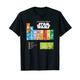 The Periodic Table of Star Wars T-Shirt