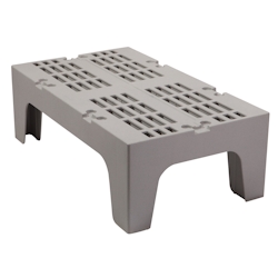 Cambro Serie S Lageruntersätze mit geschlitzter Oberfläche, Schwerlast, Grau gesprenkelt, 1 Stück im Karton - DRS360480 Image
