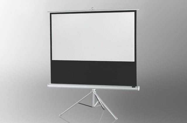 celexon Stativleinwand Economy 244 x 138 cm - White Edition Image
