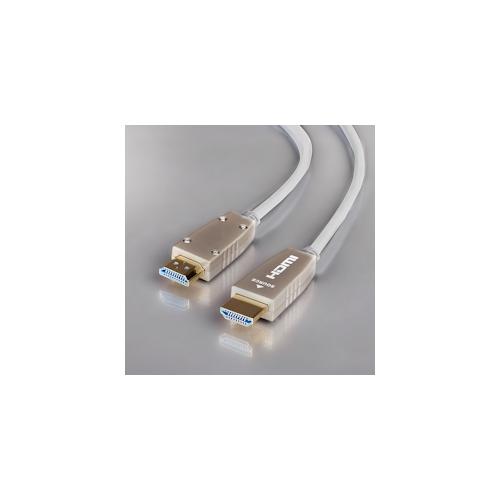 celexon UHD Optical Fibre HDMI 2.0b Active Kabel 30m, weiß